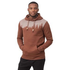 NWT Tentree Men's Juniper Pullover Hoodie Organic Recycled Sepia Heather Large